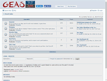 Tablet Screenshot of forum.geas.de